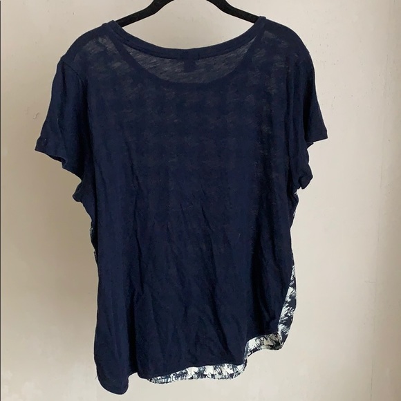 J. Crew Factory print t-shirt blouse - Picture 2 of 6